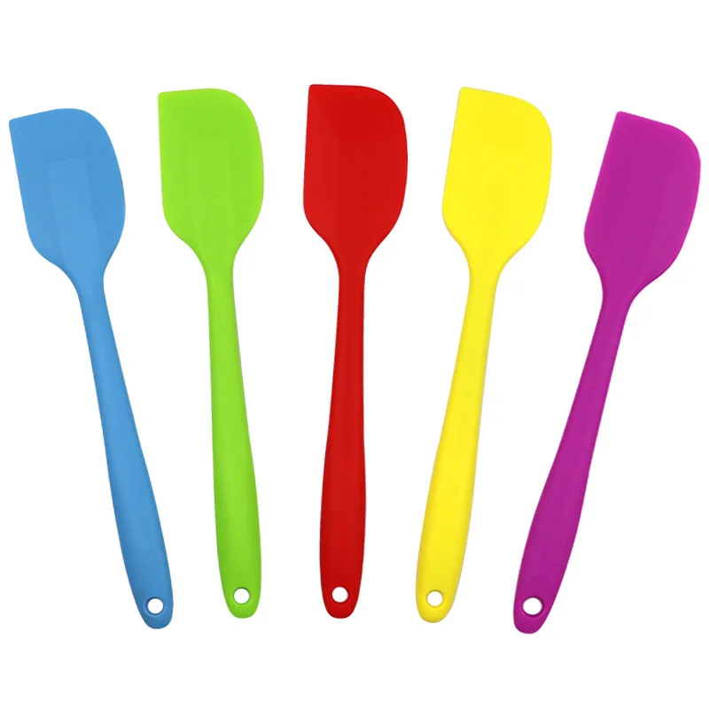 

Non-Stick Silicone Spatulas 11 In Rubber Spatula Heat Resistant Seamless One Piece Design Flexible Scrapers Baking Cake Tool