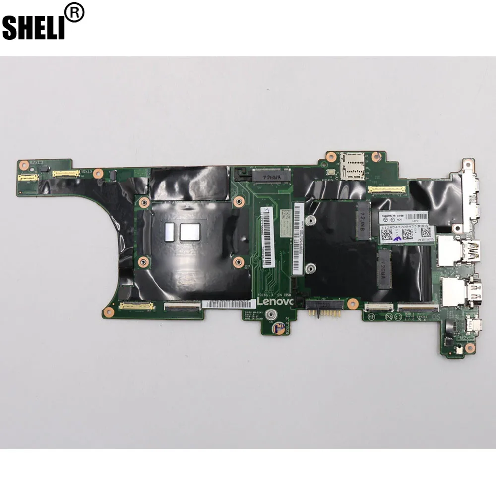 

For Laptop Mainboard For Lenovo X1 Carbon 5th Gen I5-7300U Notebook motherboard RMA 8G FRU 01LV438 01AY084 01AY088 01LV442