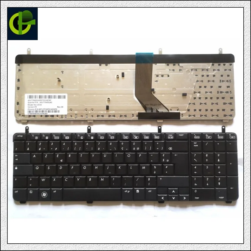 Французская клавиатура Azerty для HP PAVILION DV7-2000 DV7-2100 DV7-2200 DV7-3000 DV7-3100 dv7t-3000 AEUT3N00260 UD3A FR