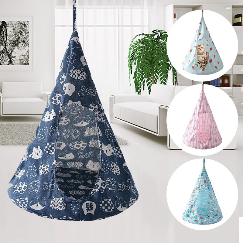 Удобный гамак для кошек Премиум-класса креативная корзина Конура подъемная рама