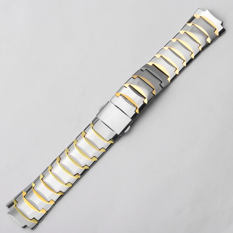 Браслет для часов RADO 6021 Series ремешок из вольфрамовой стали с пряжкой-бабочкой и