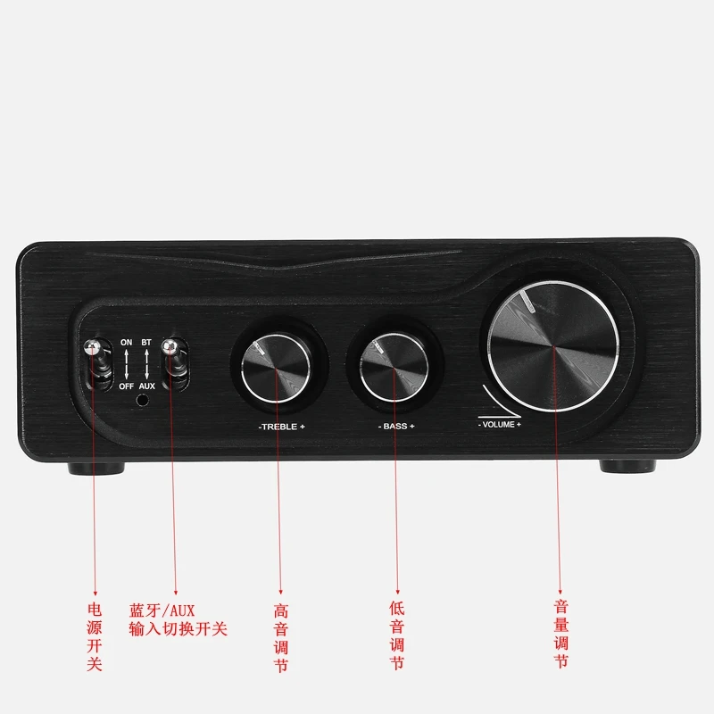 KGUSS D9 двухъядерный TPA3221 Bluetooth 5 0 QCC3034 цифровой усилитель мощности 160 Вт + 80 aptx-HD |
