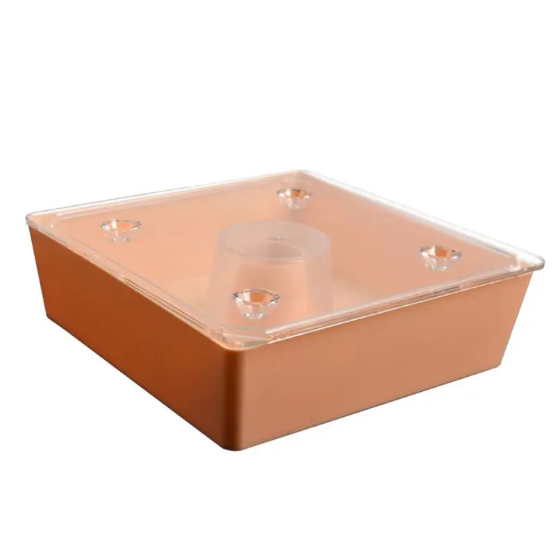 

Square Bee Feeder Beekeeping Tools Large Capacity Beehive Water Feeder Drinking Nest Entrance