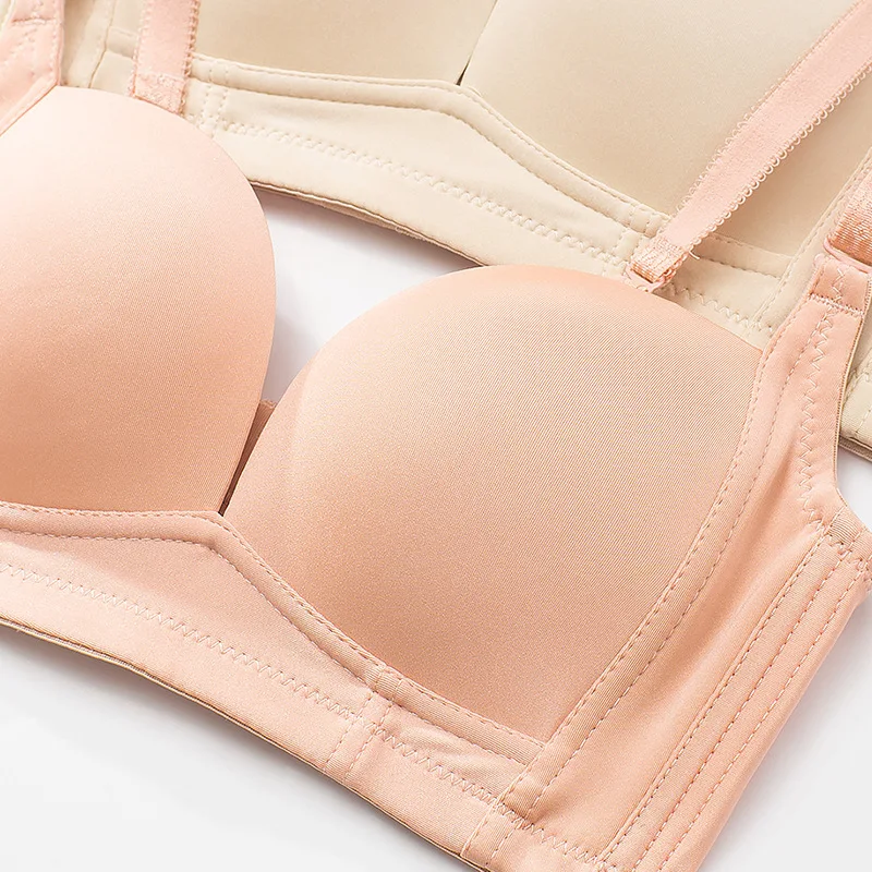 Wasteheart для женщин модные красно-синие Bralette Беспроводной и трусиков комплект