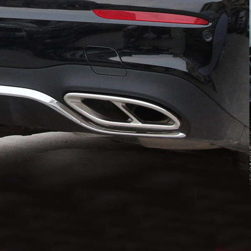 Модификация выхлопной трубы автомобиля выхлопная труба для Mercedes-Benz GLC x253 CLA C117 W213