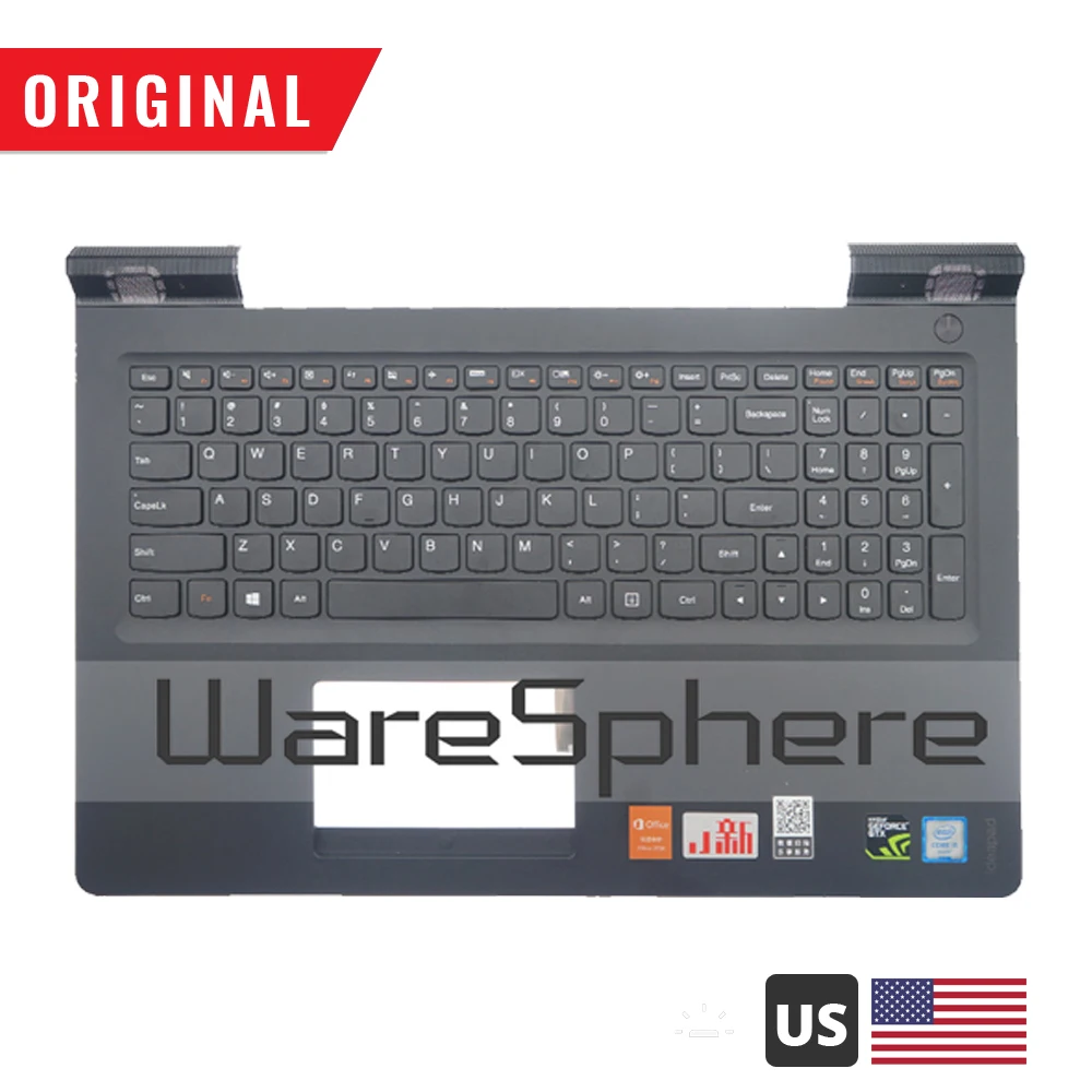 Оригинальный чехол для lenovo IdeaPad 700 15ISK 15 верхний с клавиатурой 5CB0K85929 5CB0L03549
