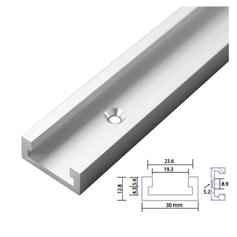 Aluminium alloy T-tracks Slot Miter Track And Miter Bar Slider Table Saw Miter Gauge Rod Woodworking Tools DIY