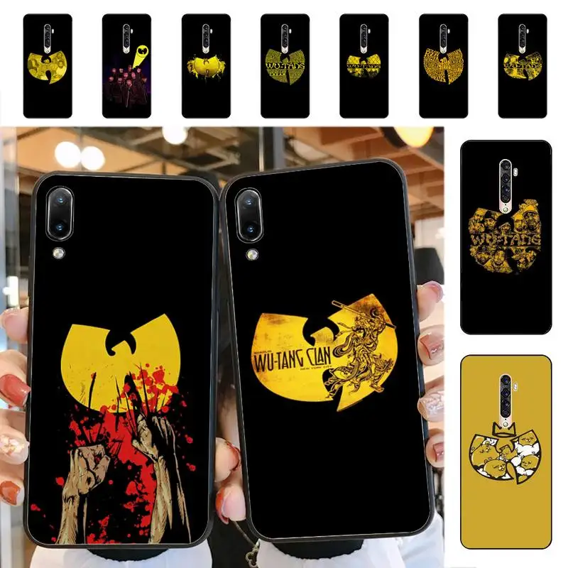 

YNDFCNB Wu-Tang Wu Tang Clan Phone Case for Vivo Y91C Y11 17 19 17 67 81 Oppo A9 2020 Realme c3