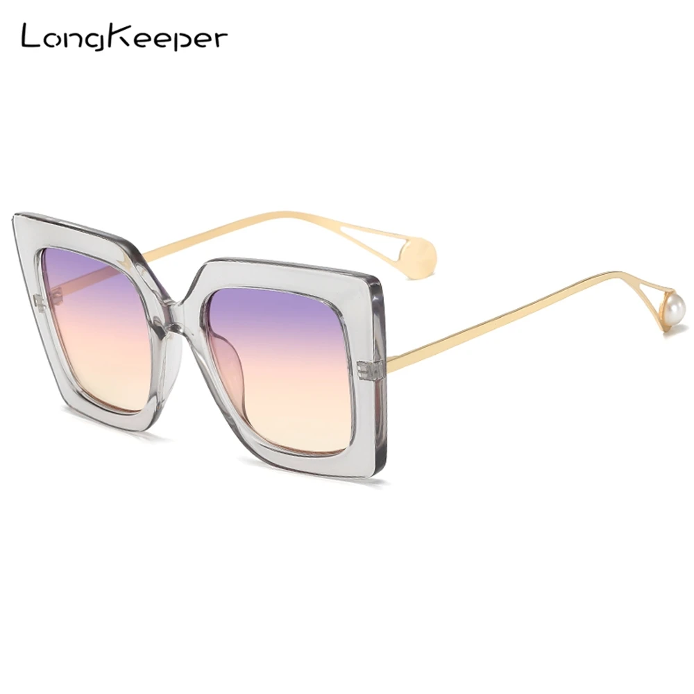 Женские солнцезащитные очки LongKeeper роскошные брендовые дизайнерские с