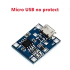 AUBESS Type-cMicroMini USB 5V 1A 18650 TP4056 модуль зарядного устройства литиевой батареи зарядная плата с защитой