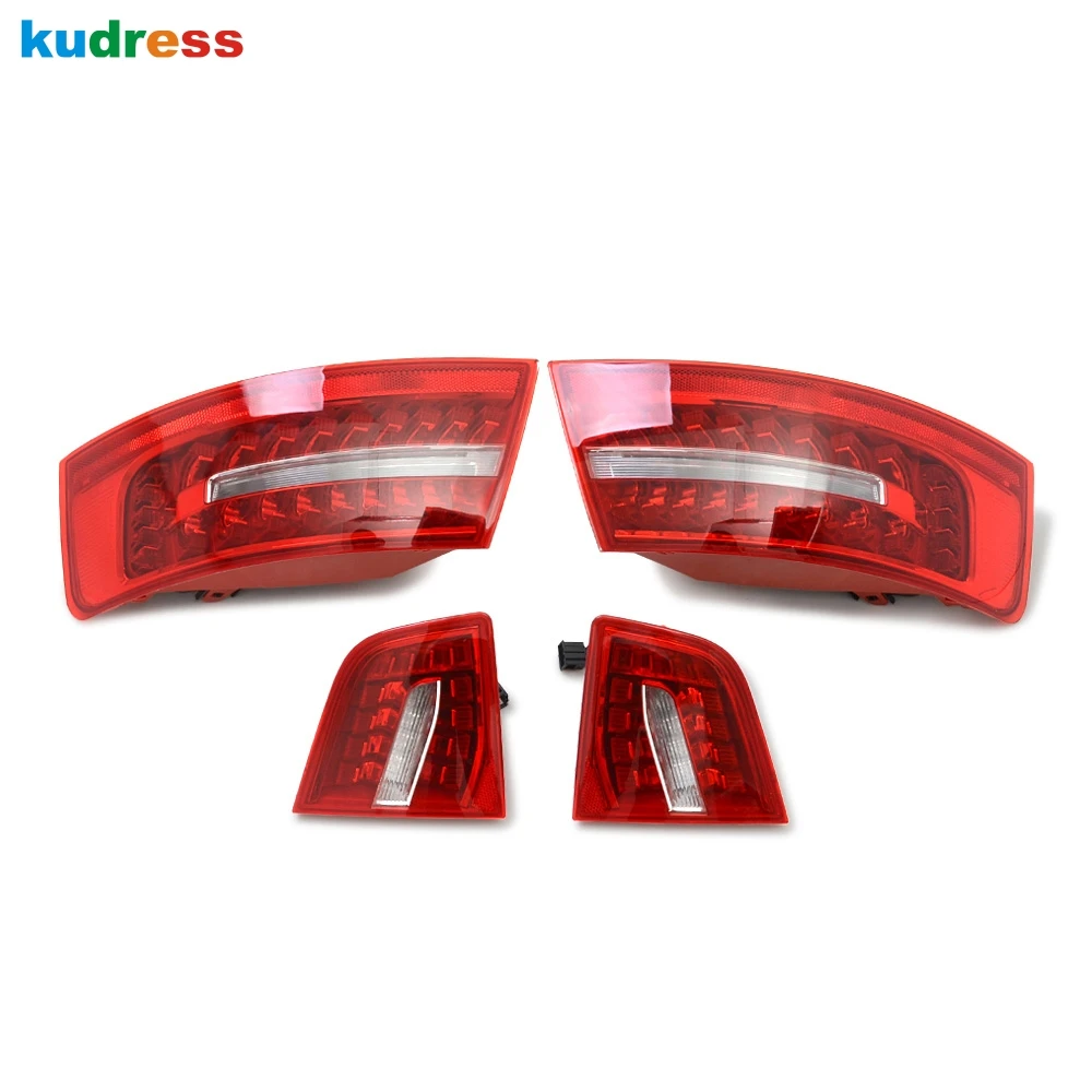 4pcs Автомобильный Стайлинг для Audi A6 2009 2010 2011 светодиодный задний фонарь Противотуманные фары Дневные ходовые огни DRL тюнинговые автомобильные аксессуары - Цвет: 4pcs
