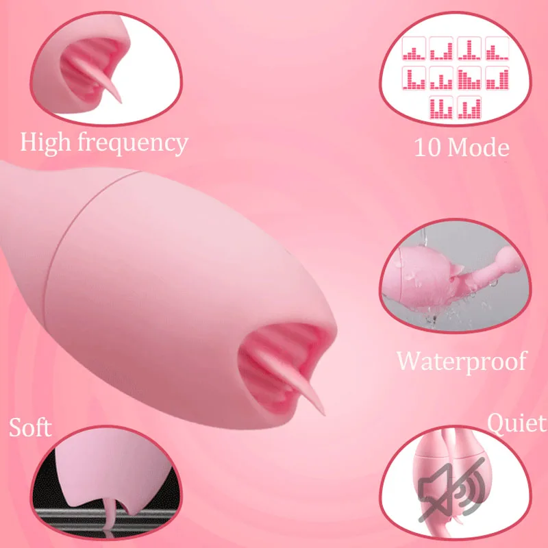 Вибратор на присоске для сосков женщин USB прыжков в яйцах Женский стимулятор