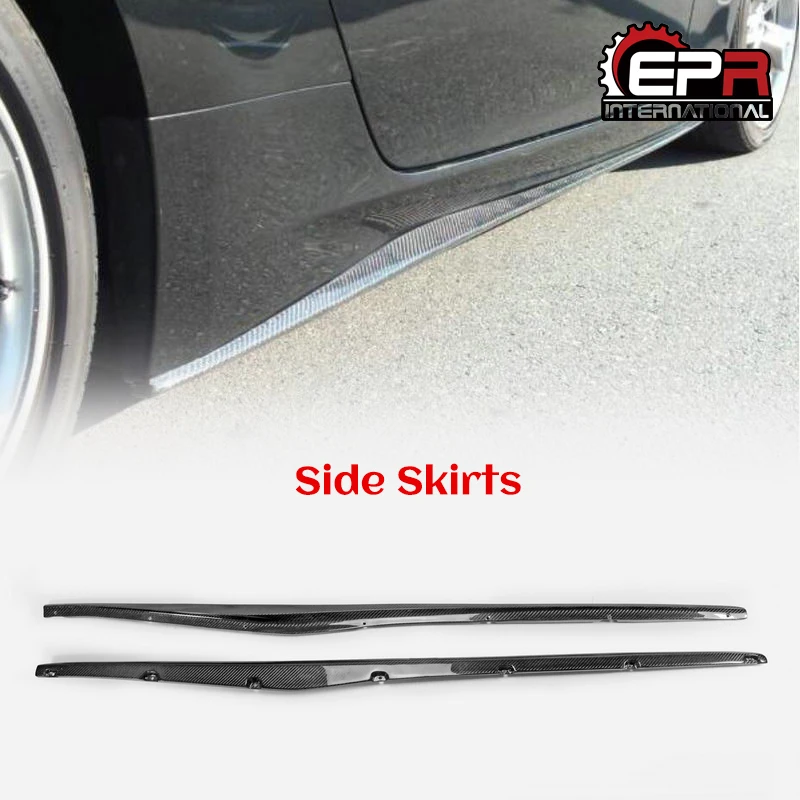 Автомобильные аксессуары боковая юбка из углеродного волокна набор для