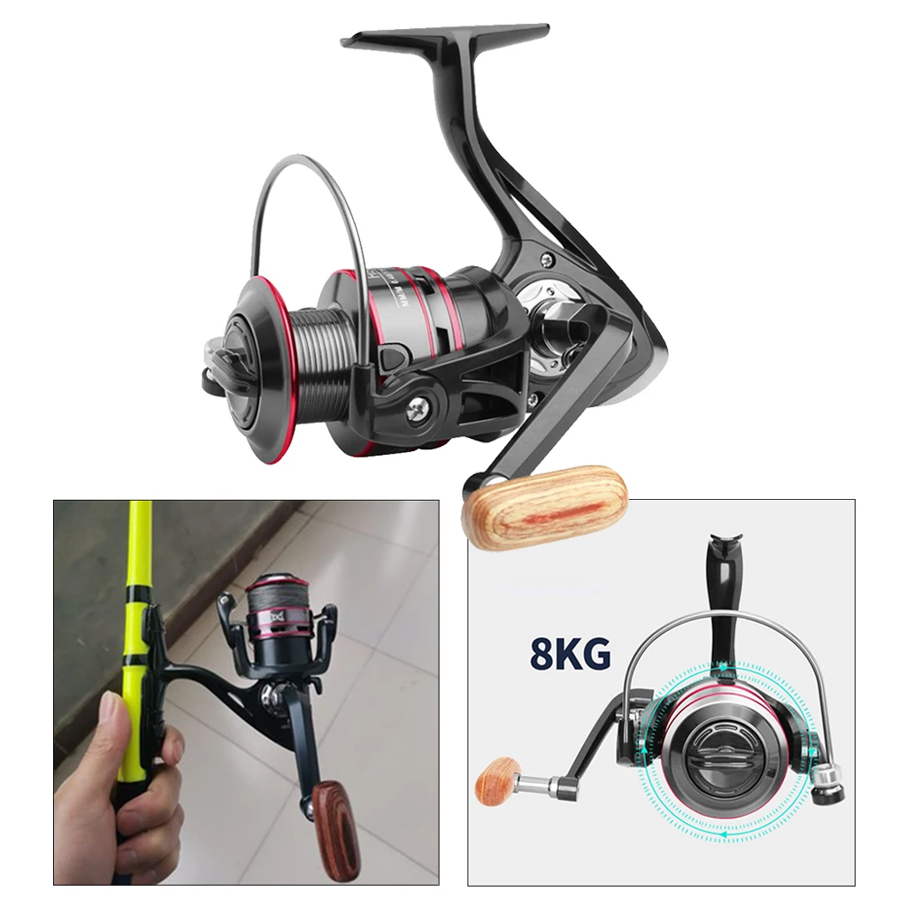 Рыболовная Катушка спиннинговая катушка ручка из нержавеющей стали соленая вода