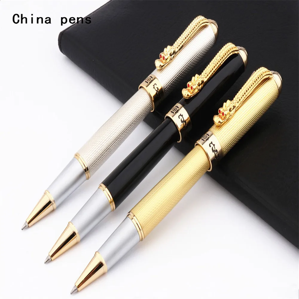 Цветная цветная Шариковая ручка Jinhao модели дракона для бизнеса офиса школы
