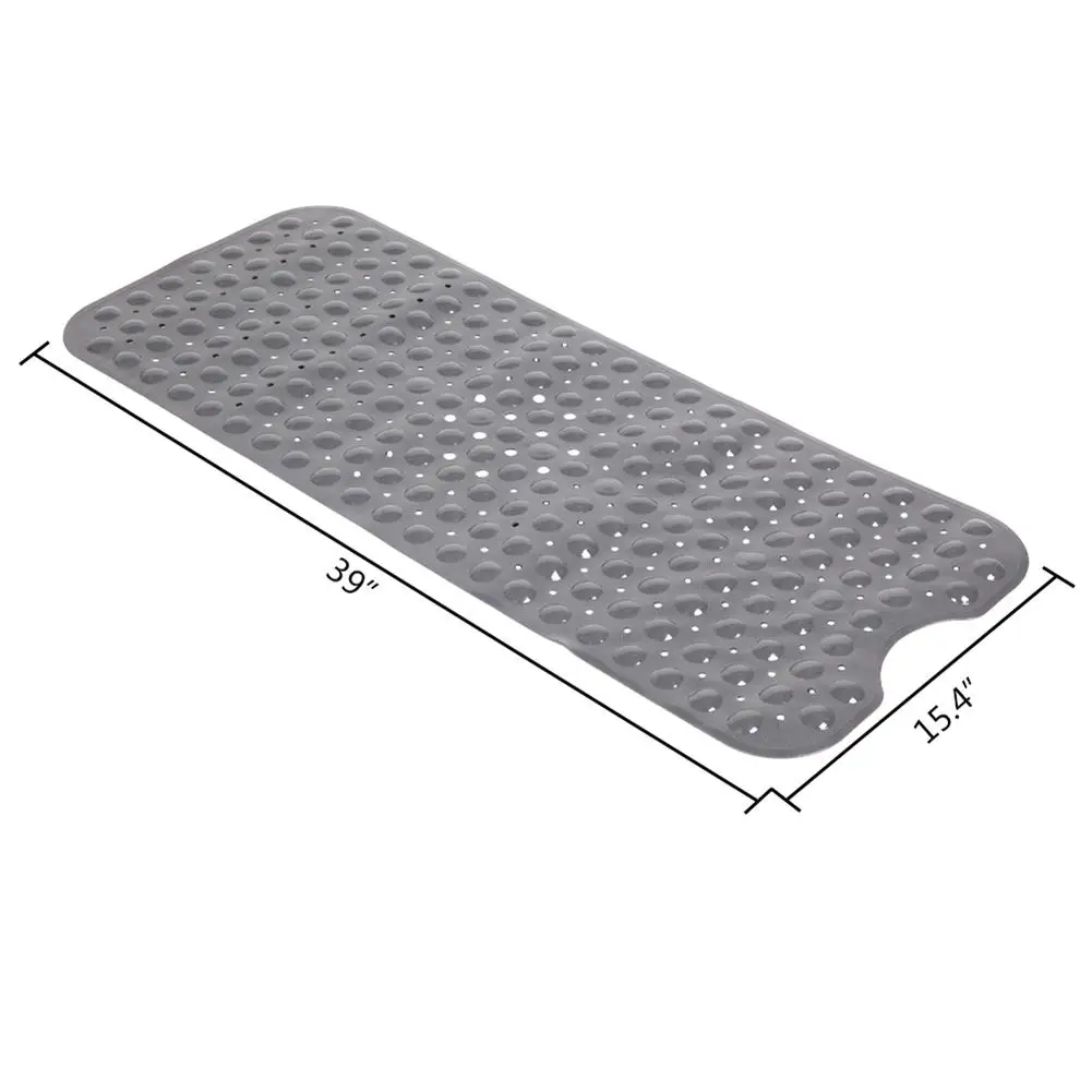 

Extra Long Bath Mat Massage 40X100CM Safety Shower Bathtub Mats Non Slip Bathroom Floor Mat for Kids/Elderly /Disabled