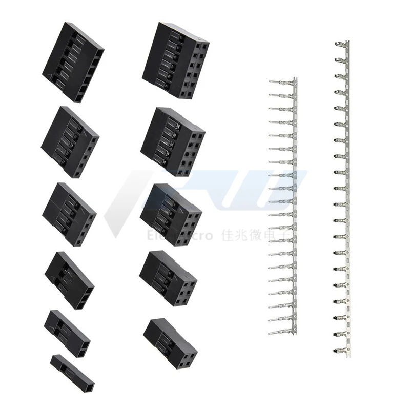 620 шт./310 шт. 2 54 мм DuPont jumper connector shell с набором клемм | Строительство и ремонт