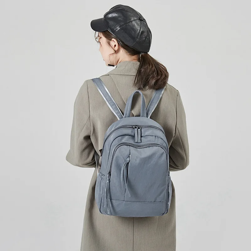 

2021 New Bags for Women All-match Fashion Large-capacity Backpack Lady Student Schoolbag Purses and Handbags Luxury Designer Sac