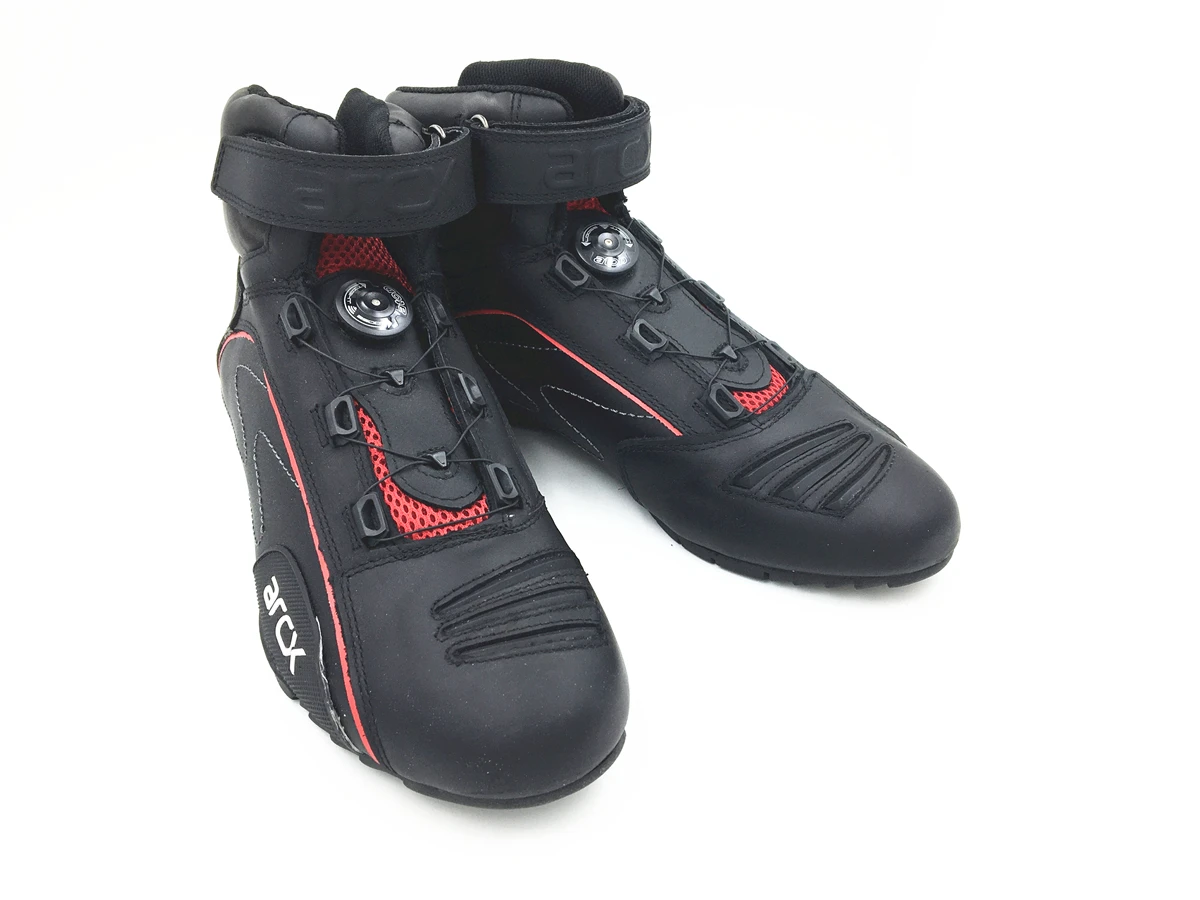 Брендовые мотоциклетные ботильоны ARCX из натуральной кожи туристические ботинки