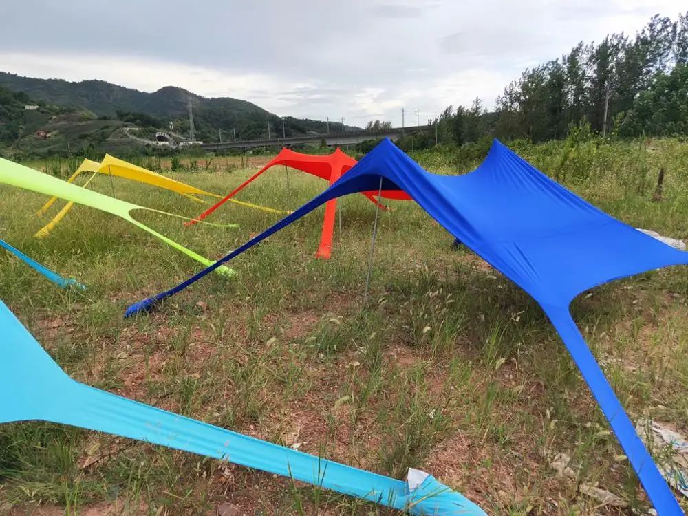 Пляжный зонтик 2 1 м лайкра палатки барракас para кемпинг 3-4 человек для