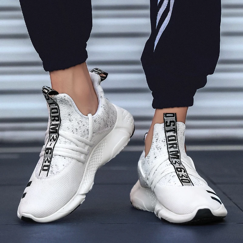 Спортивная обувь для мужчин Брендовые мужские кроссовки легкая дышащая уличная