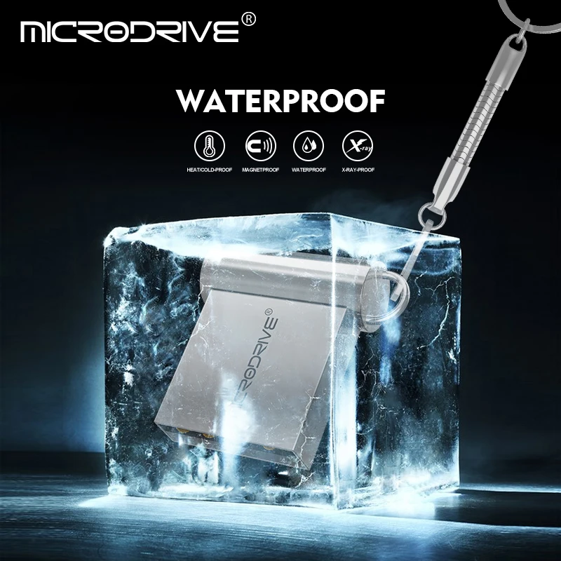Мини-USB-накопитель USB 2 0 флеш-накопитель 64 ГБ 32 16 4 флеш-карта с кольцом для ключей