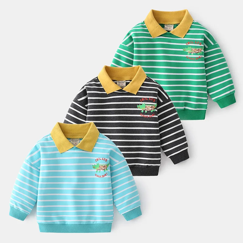 Весенние свитера для маленьких мальчиков, детская одежда с мультяшным рисунком, Свитера для маленьких мальчиков и девочек, спортивная детс...