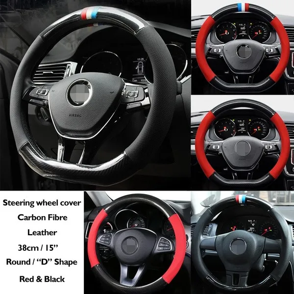

Steering Wheel Steering Wheel Cover D\\\" Shape Outer Diameter 37~38 Cm
