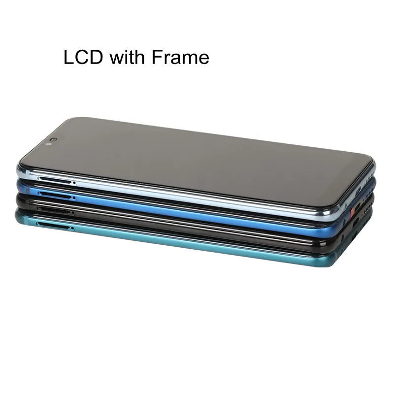 LCD Display for Huawei Honor 10 Lcd with Frame Fingerprint Sensor Screen Replacement Honor10 COL-L29/L19/L09 | Мобильные телефоны и