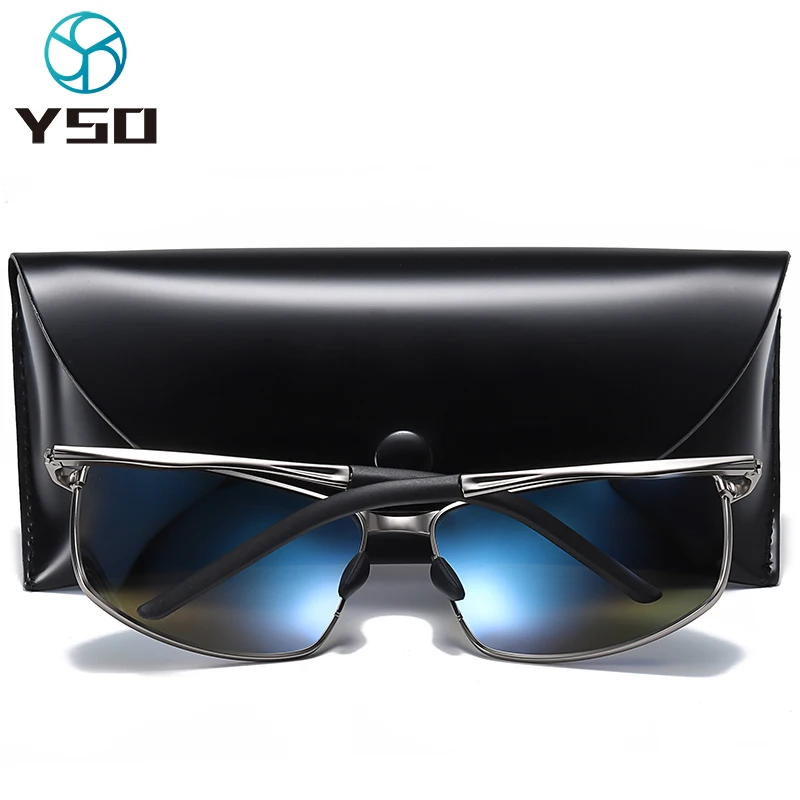 

Солнцезащитные очки YSO поляризационные для мужчин, многофункциональные Поляризационные солнечные аксессуары с функцией ночного видения, с защитой от ультрафиолета, для вождения