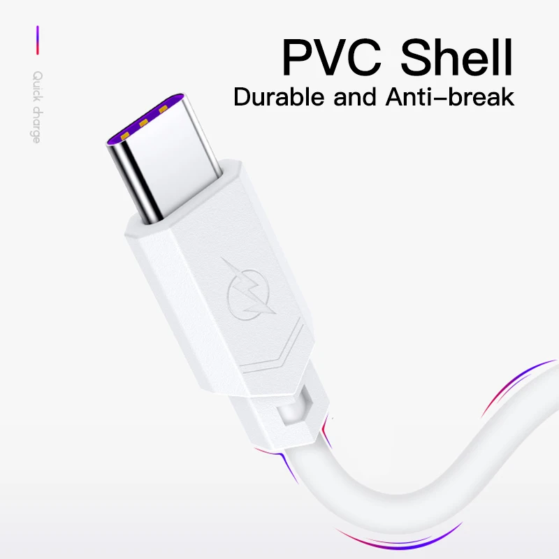 USB кабель для быстрой зарядки телефонов Samsung LG Pixel Huawei Xiaomi|Кабели мобильных
