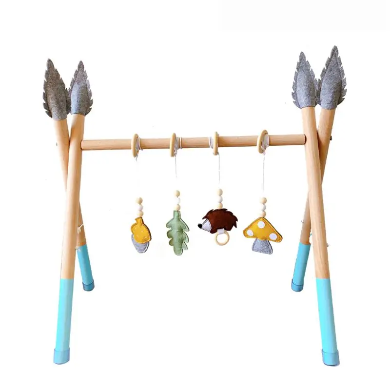 

Baby Fitness Rack Nursery Sensory Ring-pull Toy Infant Toddler Room Decoration M3GE