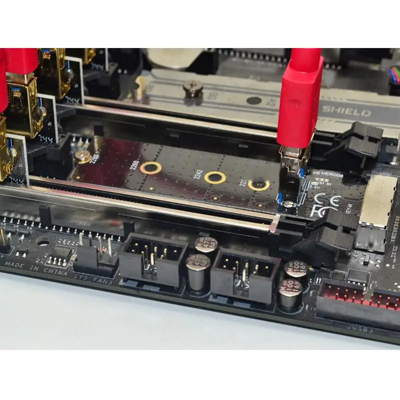 

M.2 To PCI-E Adapter Card NGFF Pcie Riser Card Graphic Card Extender Card M.2 To PCI-E X16 Slot Transfer Card For Miner Mining
