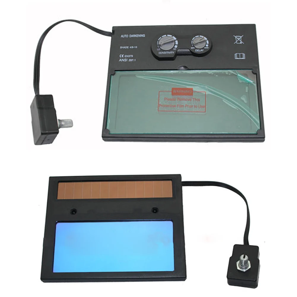 

Auto Darkening Adjustable Helmet Accessories Solar Filter Plasma Cutting Tool Cap Welding Lens Parts