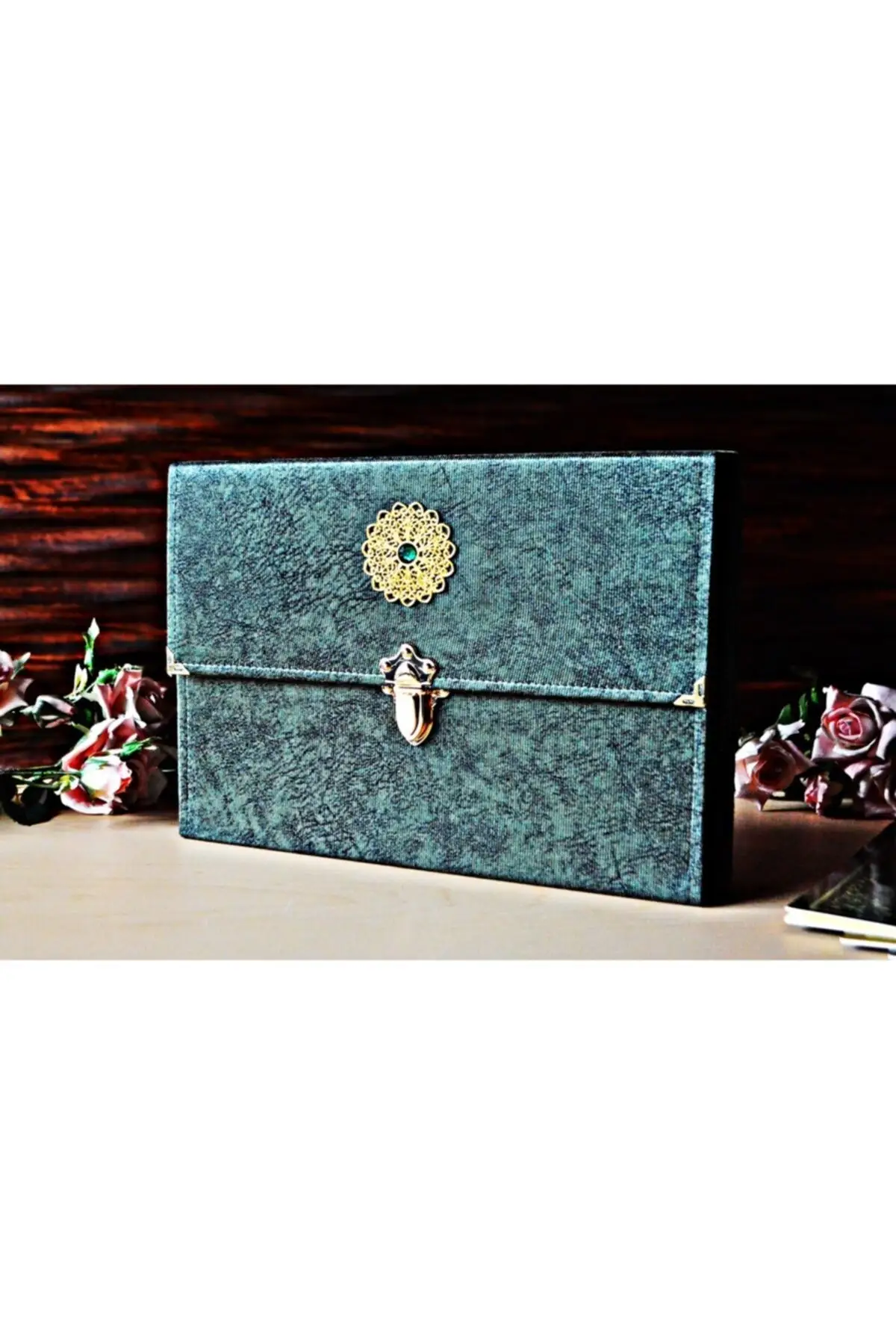 

Hatim 30 Juz Lecterns Size (21x29cm) bag Green Holy Quran Mother 'S Day Special Religious Gift