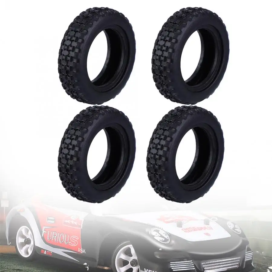 4 шт./компл. радиоуправляемая модель автомобиля с шиной натяжения колеса