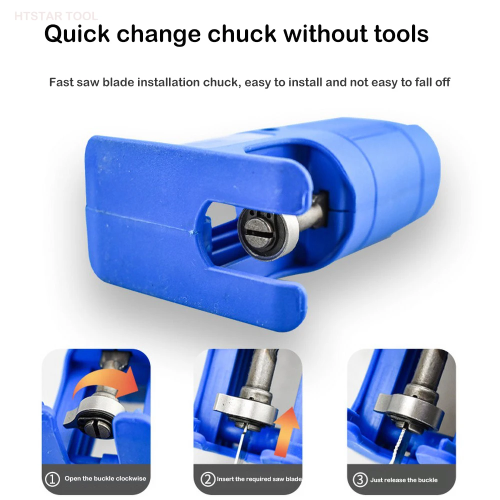 

Cordless Reciprocating Saw Adapter Household Set Electric Drill To Modify Electric Saw Wood Metal Cutter Saw Set Hand Tool