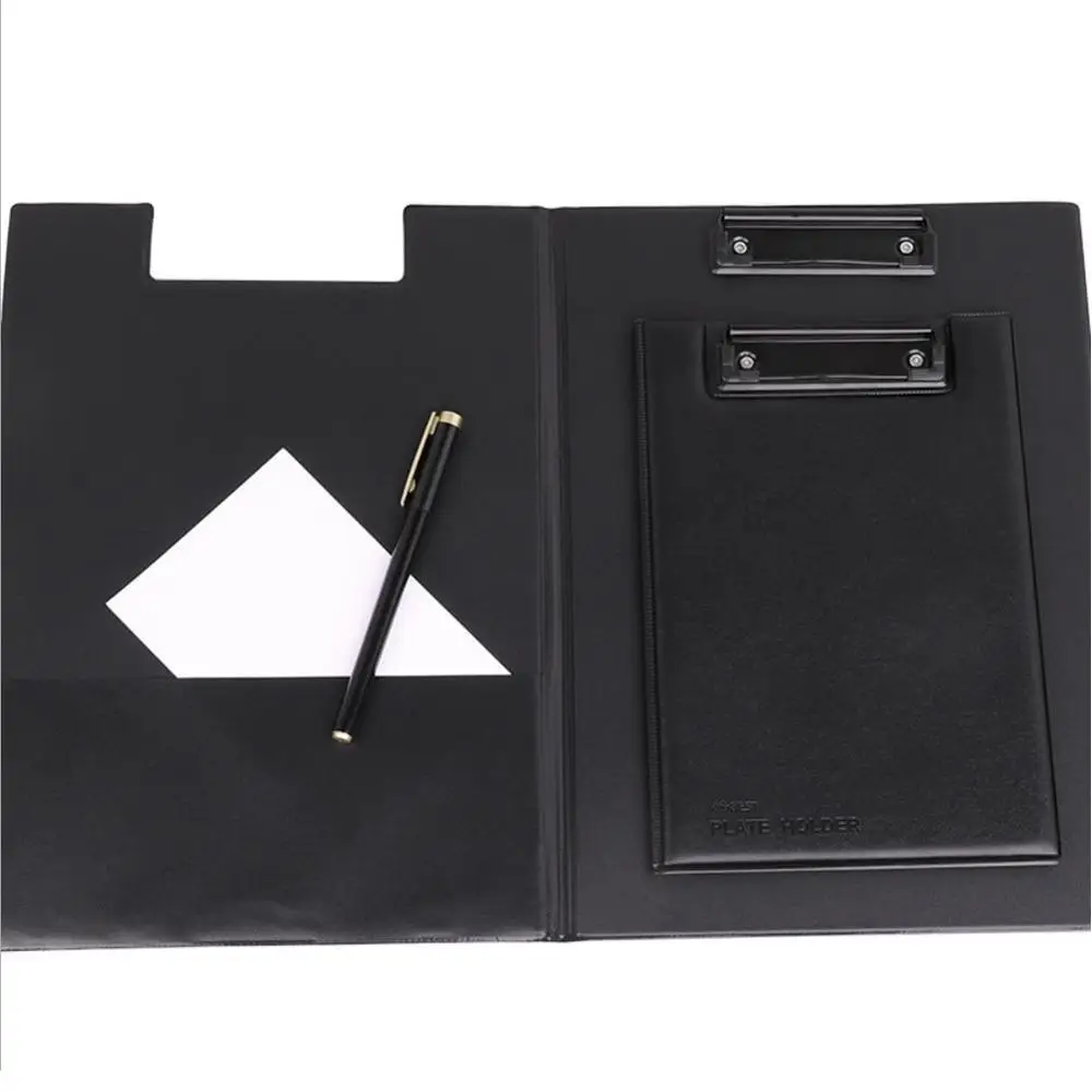 A4 A5 папка для подписи доска Кожаная подставка письма отель конференции Padfolio