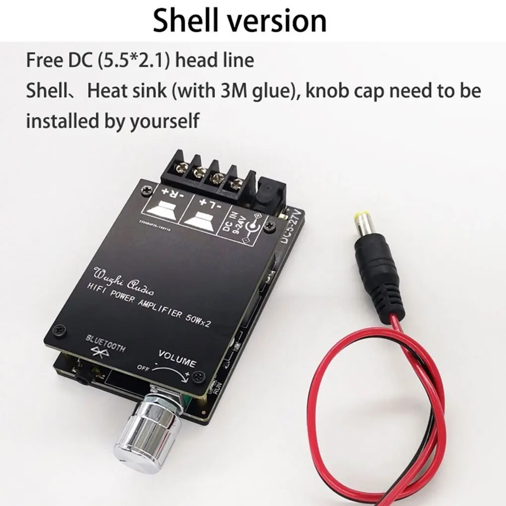 ZK-502L MINI Bluetooth 5 0 беспроводной аудио цифровой усилитель мощности стереоплата 50 Вт *