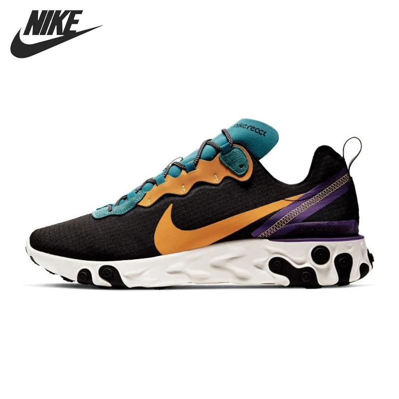 Мужские кроссовки NIKE REACT ELE T 55 PRM SP20 оригинальные новое поступление|Беговая обувь|