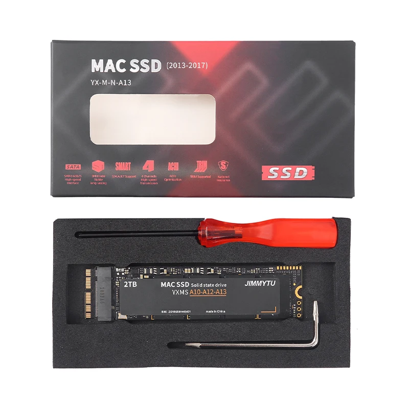 Новый твердотельный накопитель 1 ТБ для Macbook Air 2013 2014 2015 A1465 A1466 imac PRO A1502 A1398 mini -