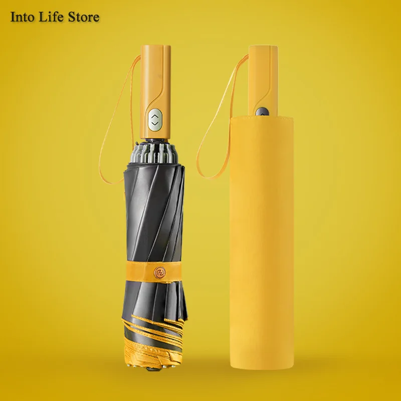 

Automatic Sun Beach Umbrella Uv Luxury Parasols Folding Umbrella Women Outdoor Designer Umbrellas Windproof Gift Ideas UPF50+