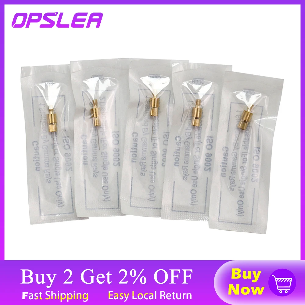 

5Pcs/Lot Copper Material Replaceable Needles for Laser Plasma Pen Warts Tattoo Spots Tags Mole Removal Pen Beauty Device Kits