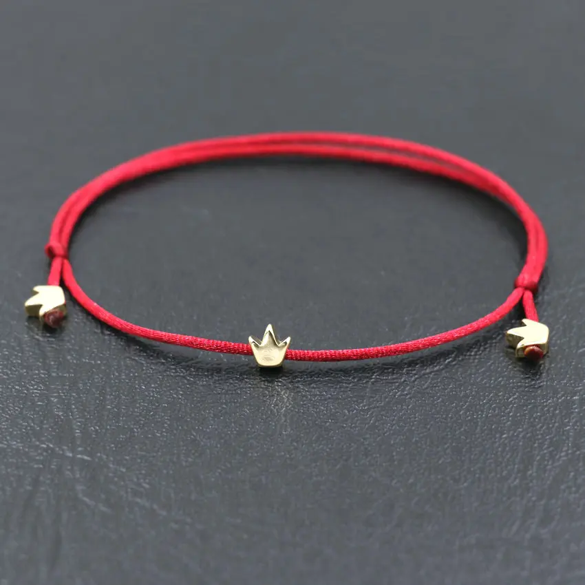 Парные браслеты золото в виде медного цветка браслет с шармом короной для