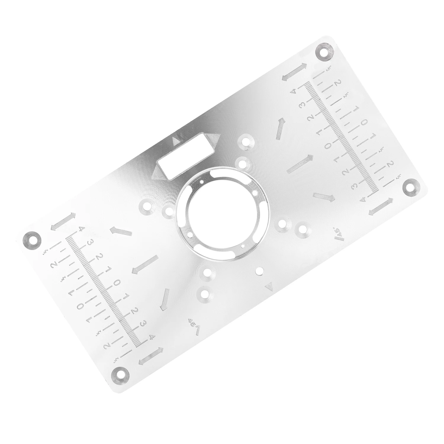 

Carpintera Aluminum Alloy Router Table Insert Plate Trimmer Engraving Machine Tool Woodworking Benches Woodworking Tools