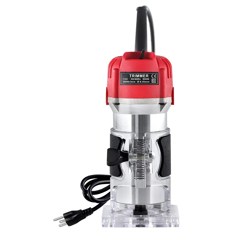 Ручной фрезерный станок для деревообработки 800 Вт портативный Электрический