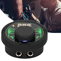 professional lcd screen tattoos power supply foot pedal dual mode portable mini power supplies tattoo machine tool accessories