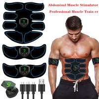 ems wireless muscle stimulator trainer smart workout abdominal training electric slimming stickers body slimming massager