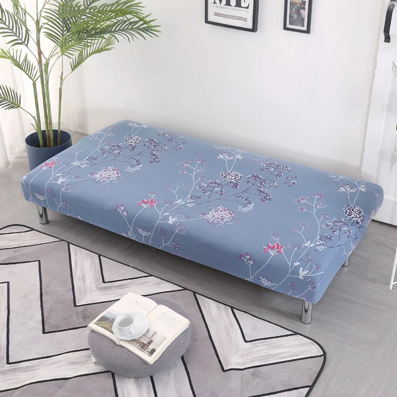 Универсальный чехол для дивана без подлокотников всесезонный эластичный мебели
