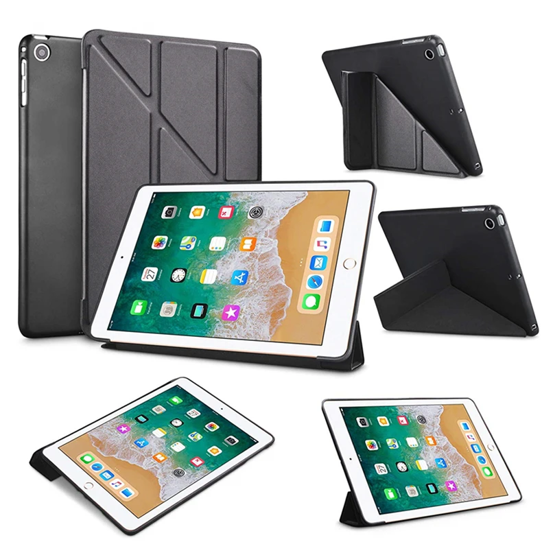 Для Apple iPad Mini 5 Чехол многоразовый из искусственной кожи умный чехол для iPad Mini 4 волшебный Флип Жесткий чехол с подставкой